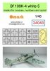Omask 34048 Bf 109K-4 white 5 (masks for crosses, numbers and spiral) 1/48
